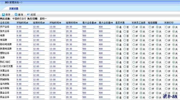 客户分流智能排队管理系统技术方案